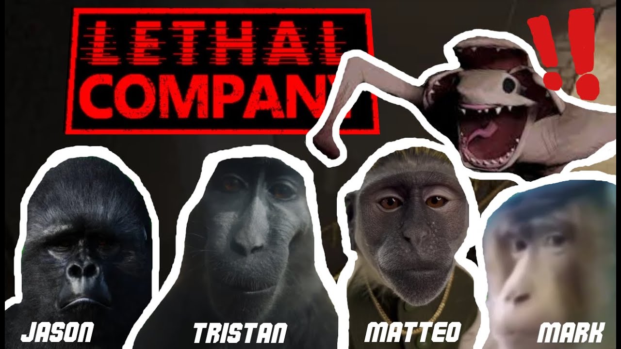 4 MONKEYS Play Lethal Company