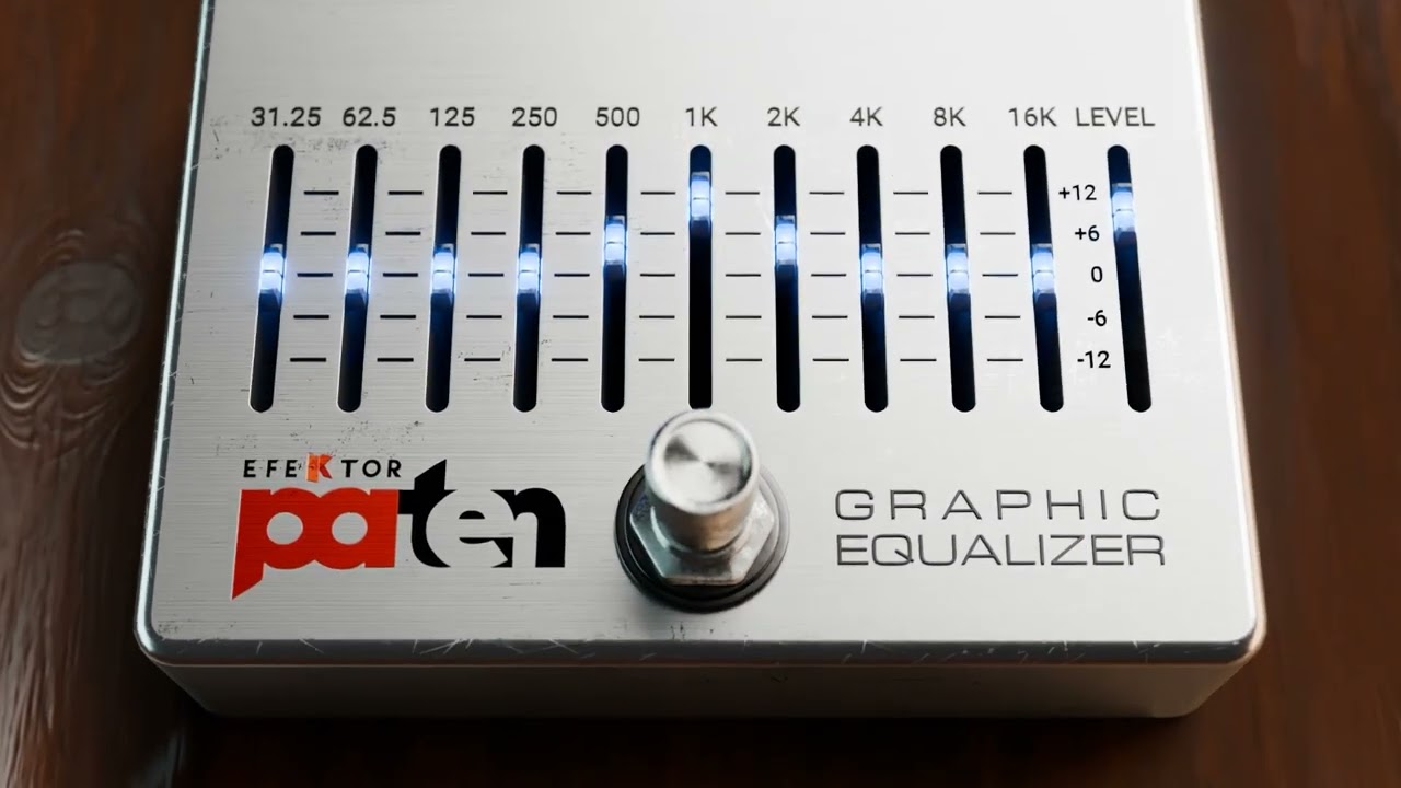 Introducing Efektor PATEN: Protean Algorithmic 10-Band Graphic Equalizer | Kuassa