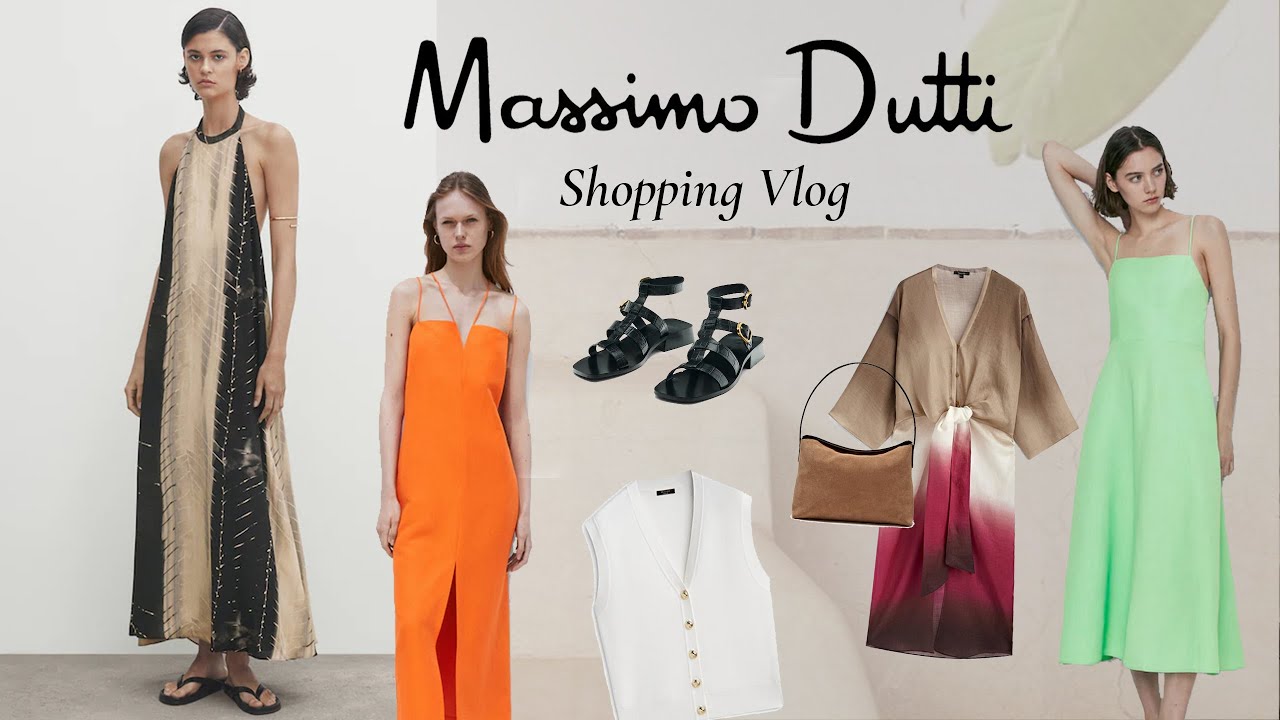 Massimo Dutti New Summer Collection'23 / Новая коллекция 2023 / Shopping vlog / Минск, Беларусь