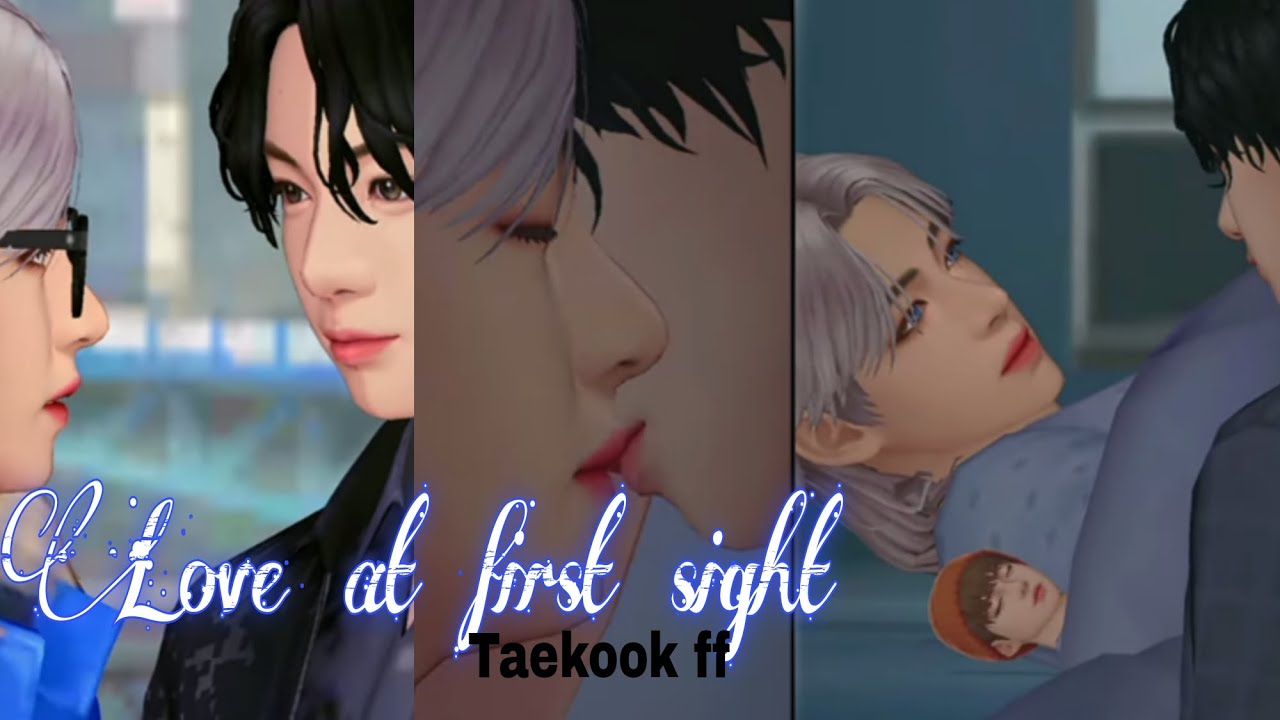 Love at first sight |Taekook | short story | BTS Universe Story Game