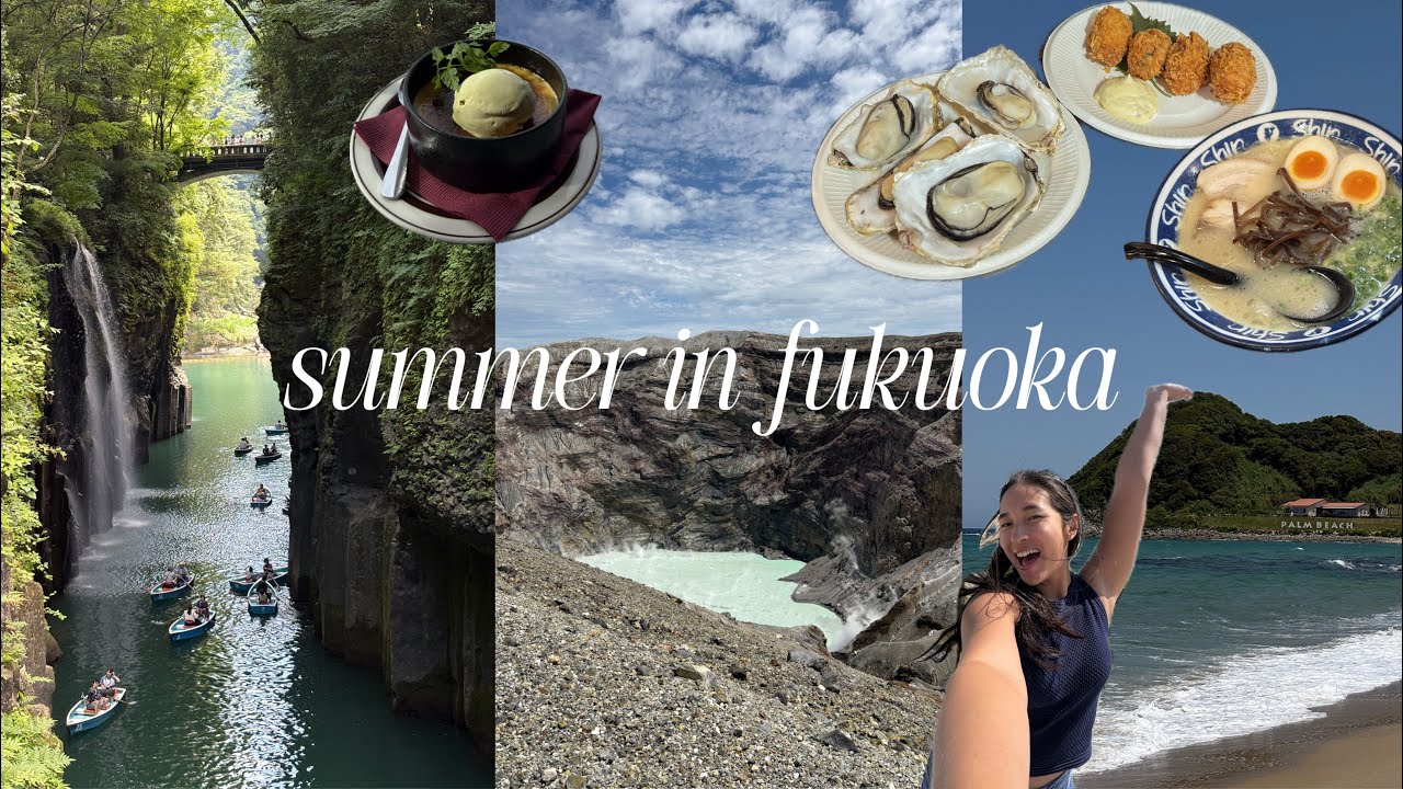 Summer in Fukuoka | Itoshima, Mt. Aso, Takachiho Gorge