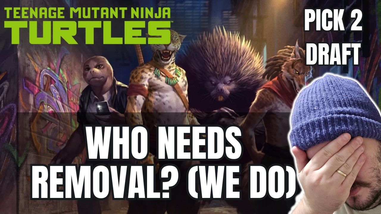 Are Mutanimals Really THAT GOOD TMNT DRAFT Pick 2 | MTG Arena