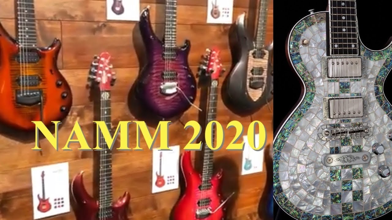Caparison, Music Man, Zemaitis. NAMM 2020