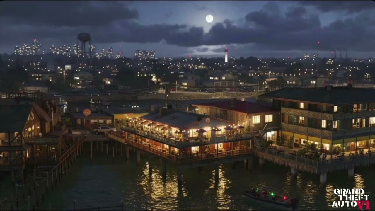 GRAND THEFT AUTO: VI&reg; | Grassrivers Screenshot 3 | AI Simulation | Night Cycle