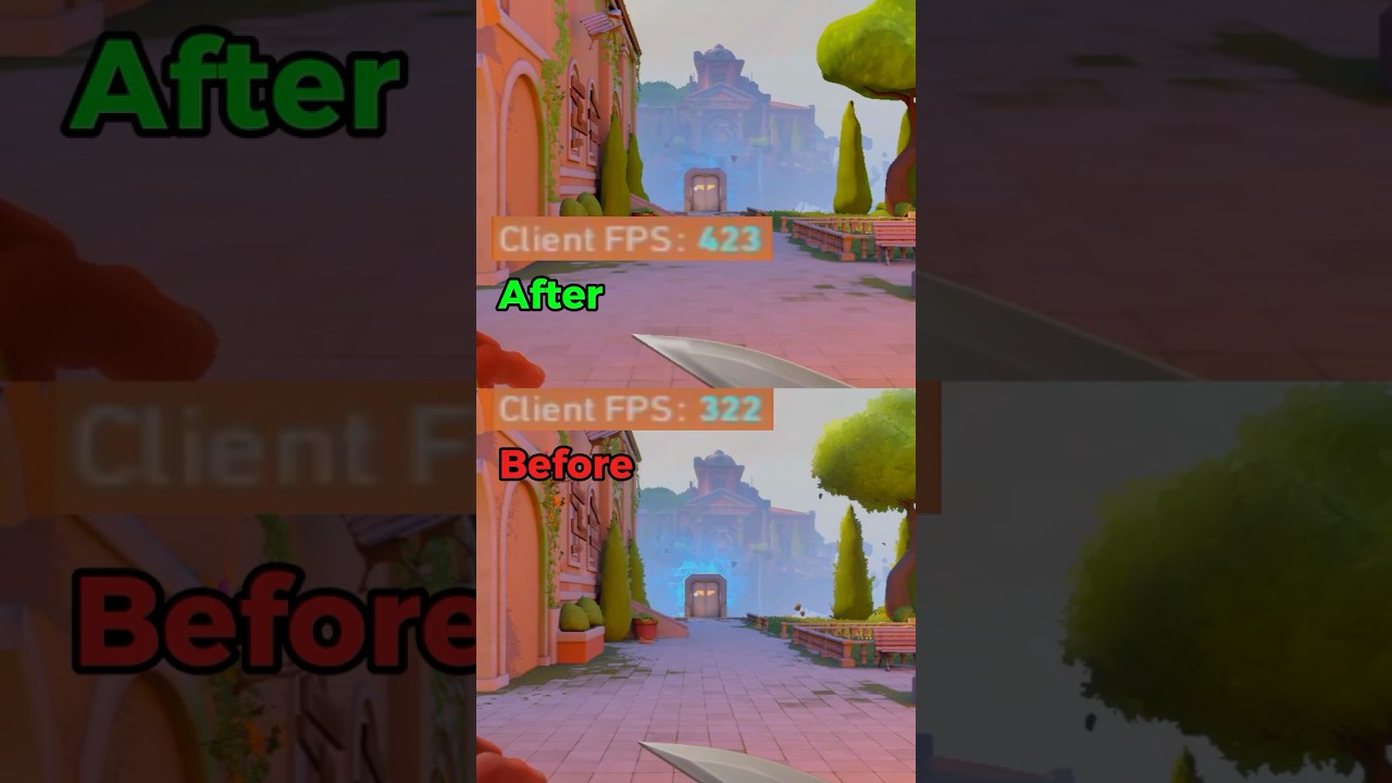 How to BOOST FPS (Valorant Tips)