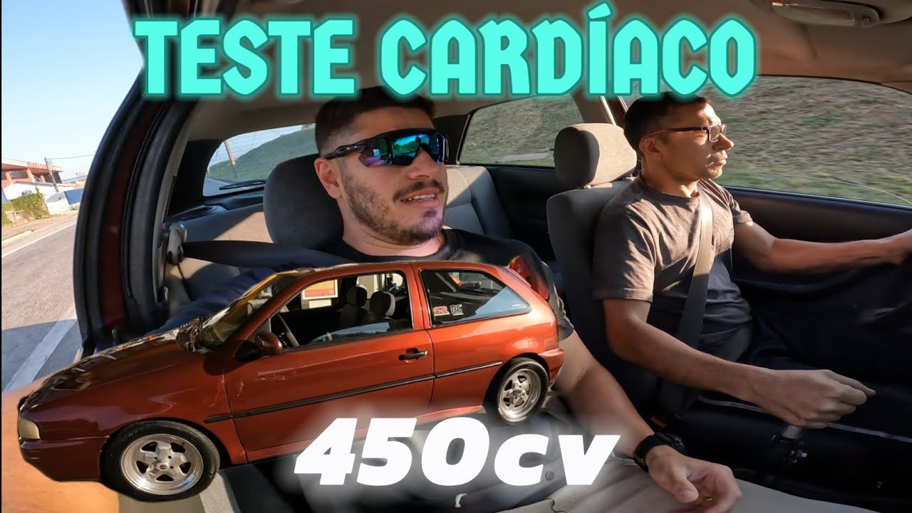 ACELERANDO GOL TURBO DE RUA, SINISTRO 😈🔥