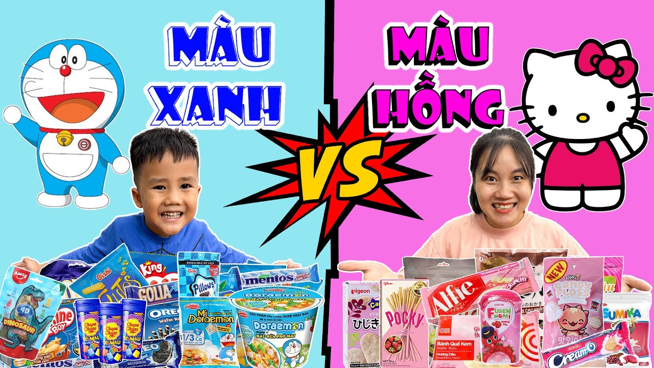 Đại Chiến Xanh Hồng - Chị Ruby vs Minh Trí Ai Sẽ Chiến Thắng? | Minh Trí Family