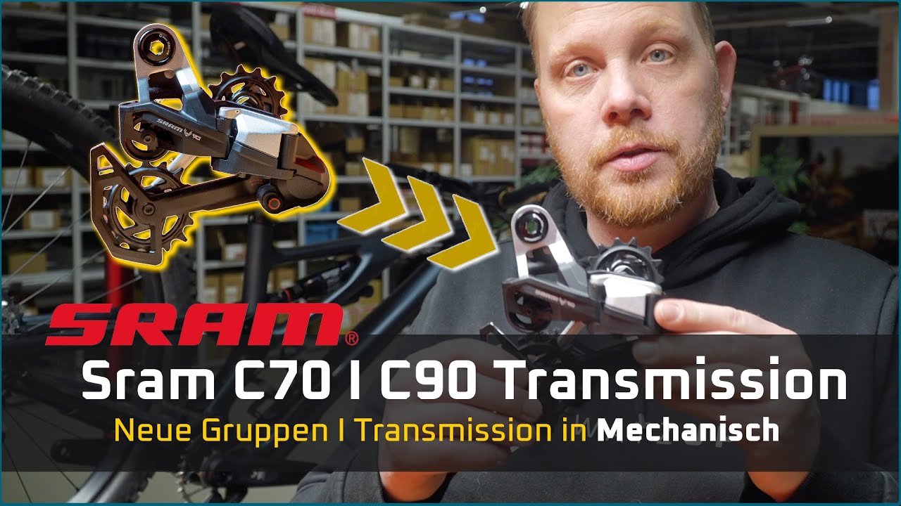NEUE SCHALTUNG BEI SRAM - 70 und 90 - mechanische TRANSMISSION Schaltung!