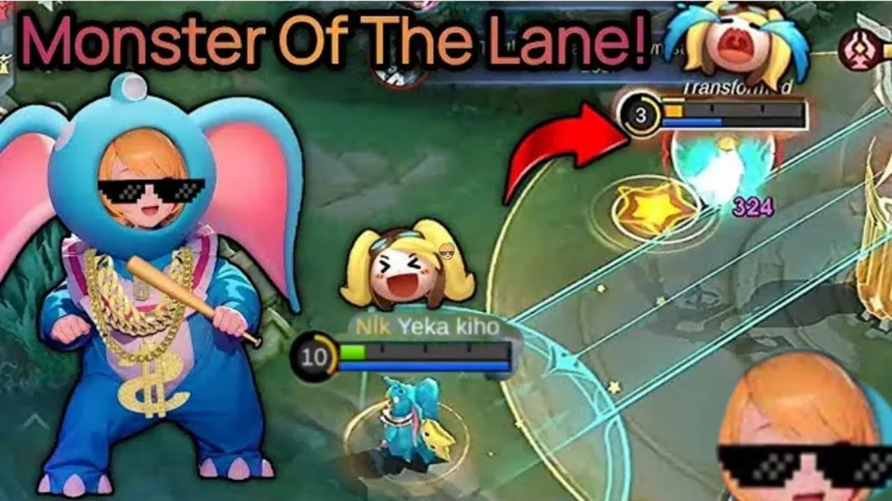 Nana Is The Most Hated In mlbb Nana Monster of The Lane Nana gameplay 2025