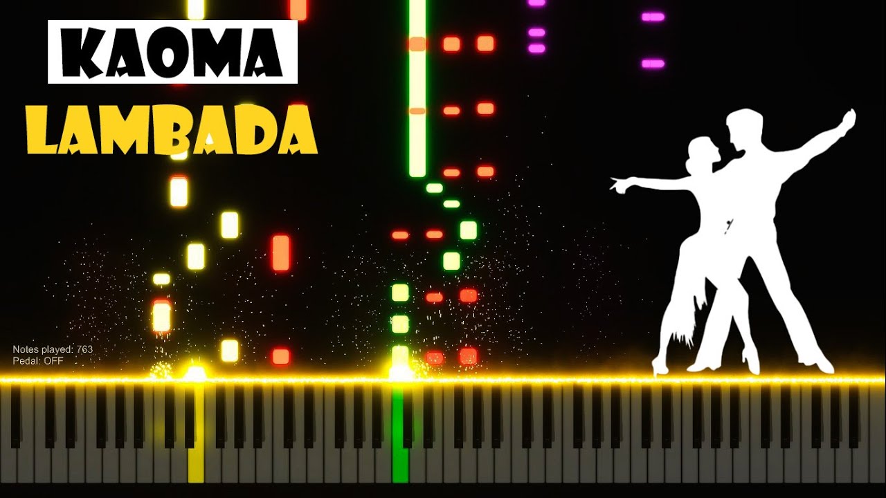 Kaoma - Lambada (1989) song HARD piano Tutorial | 80s music song compilation piano covers