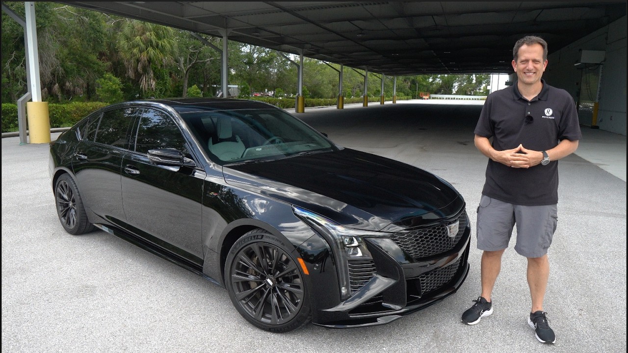2026 Cadillac CT5-V Blackwing &mdash; лучший спортивный седан, чем AMG E63 S