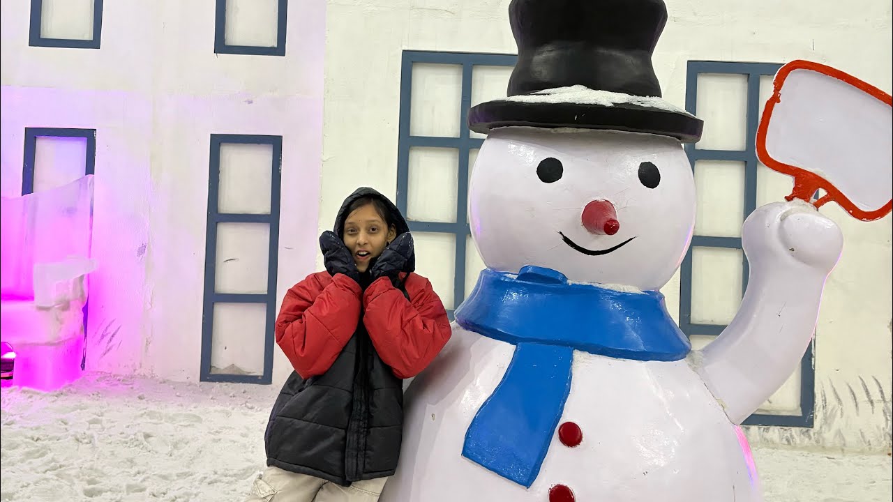 Imagica snow park re unlimited masti❄️⛄️❄️☃️