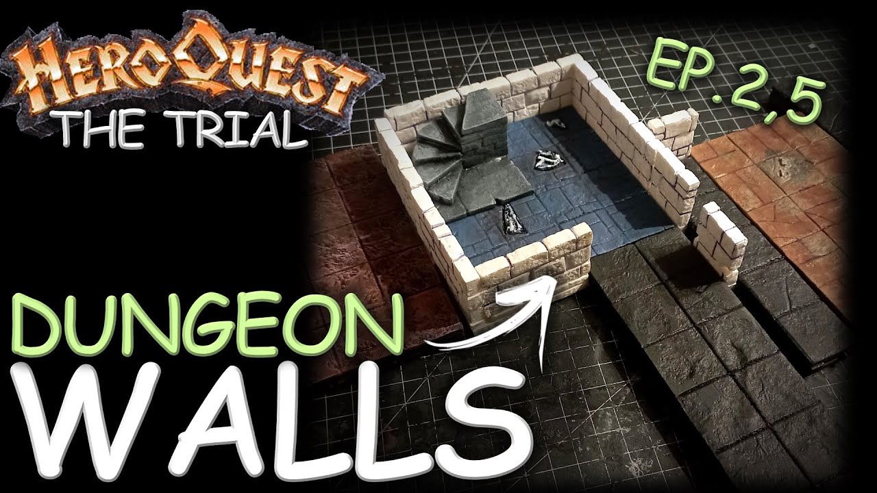 DIY HEROQUEST WALLS! | How to make 