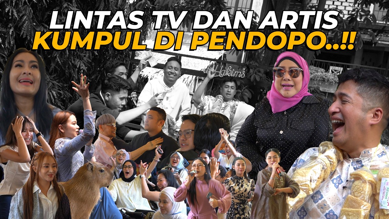 PECAH BANGET...!! HALAL BI HALAL ALL ARTIS DAN TV..!!