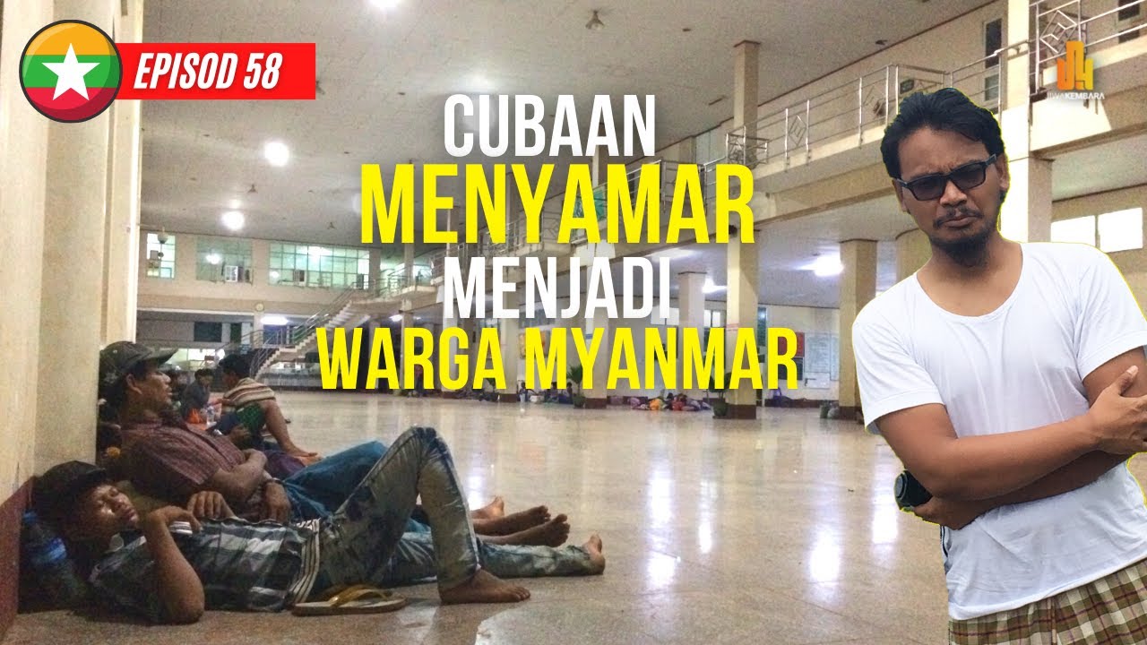 🇲🇲 EPISOD 58 : KAMI NAK NAIK KERETAPI, TAPI.. - #jiwakembara