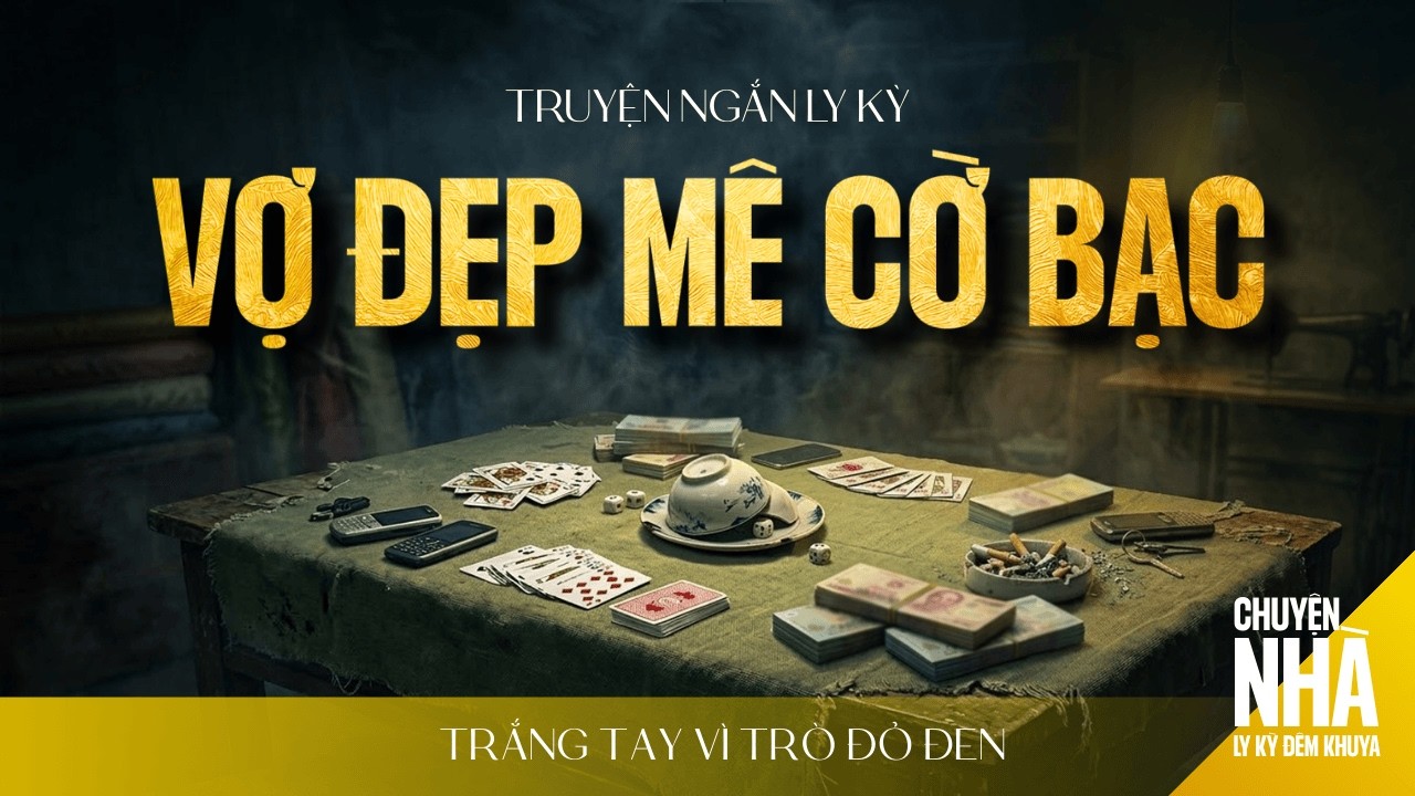 VỢ ĐẸP MÊ CỜ BẠC: Trắng Tay Vì Trò Đỏ Đen | Truyện Tâm Lý Xã Hội