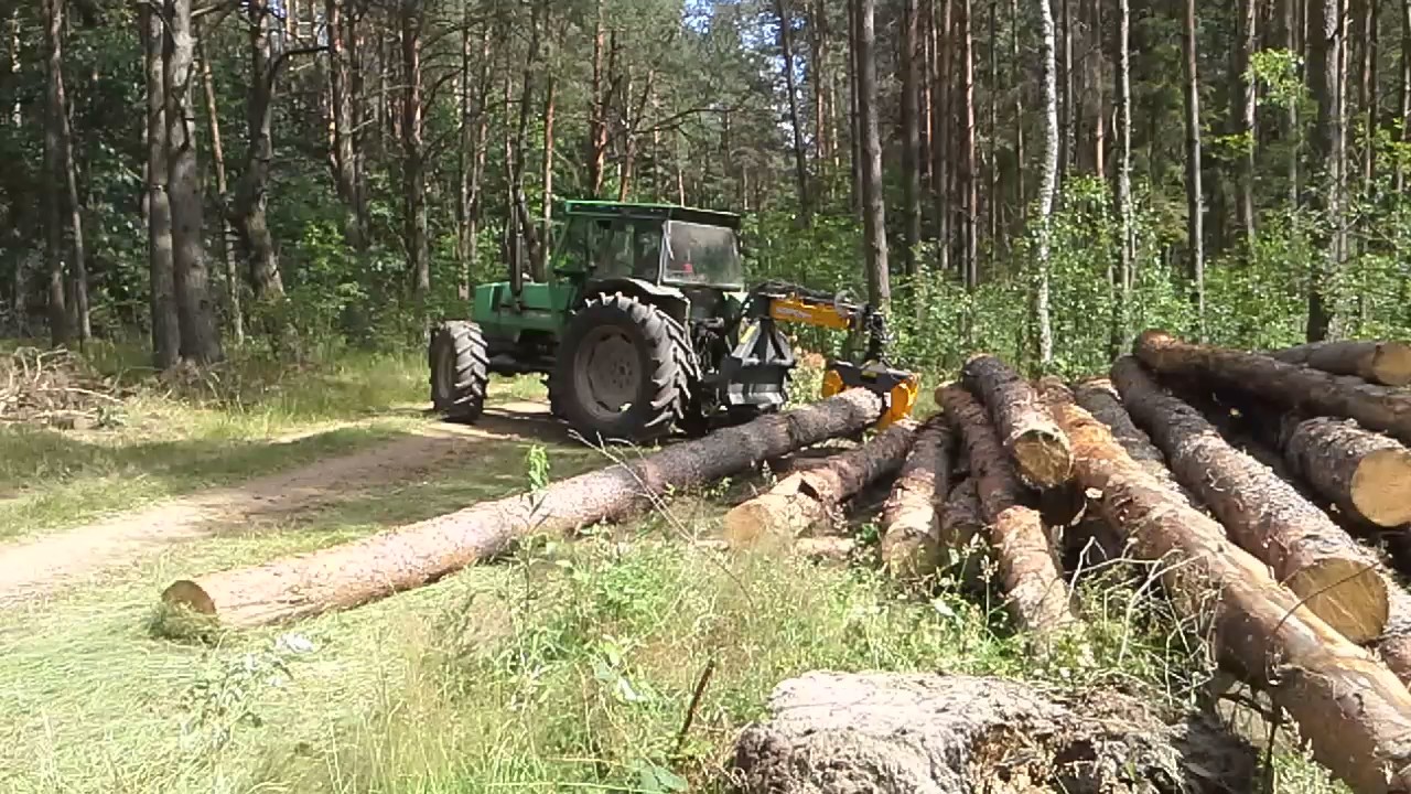 Zrywka tartaczki  Deutz Fahr DX 90, Scorpion PRO 3
