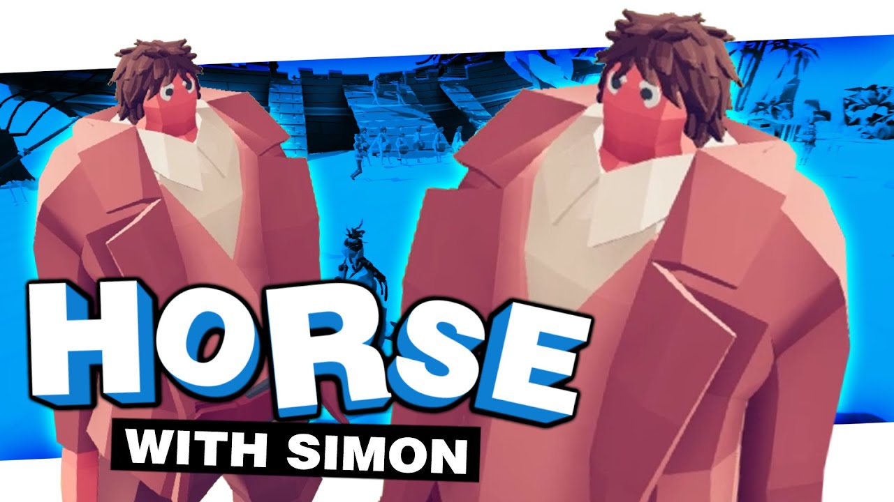 HORSE VS SIMON AGAIN | TOTALLY ACCURATE BATTLE SIMULATOR