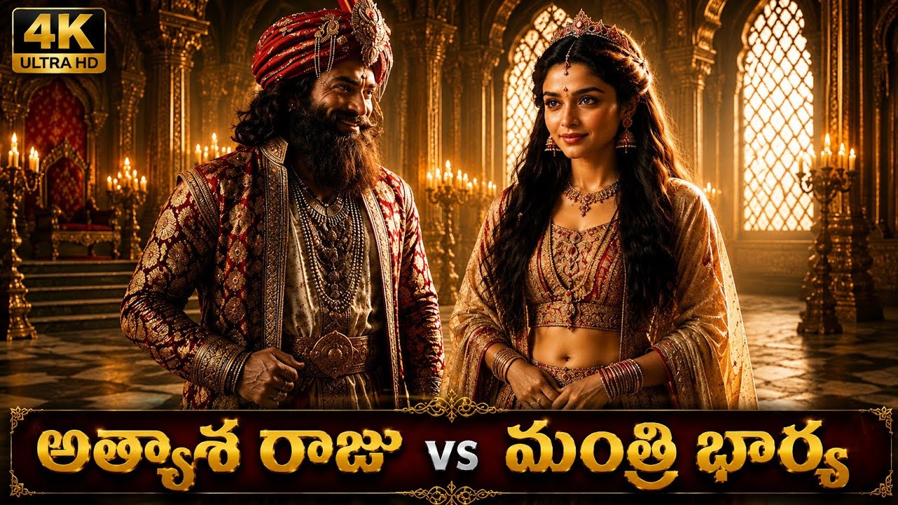 రాజు దురాశ – మంత్రి భార్య నీతి | Telugu Moral Story | Telugu Ethical Stories