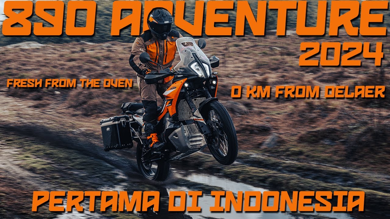 MODIFIKASI TIPIS KTM 890 ADVENTURE S 2024 PERTAMA DI INDONESIA.!!!