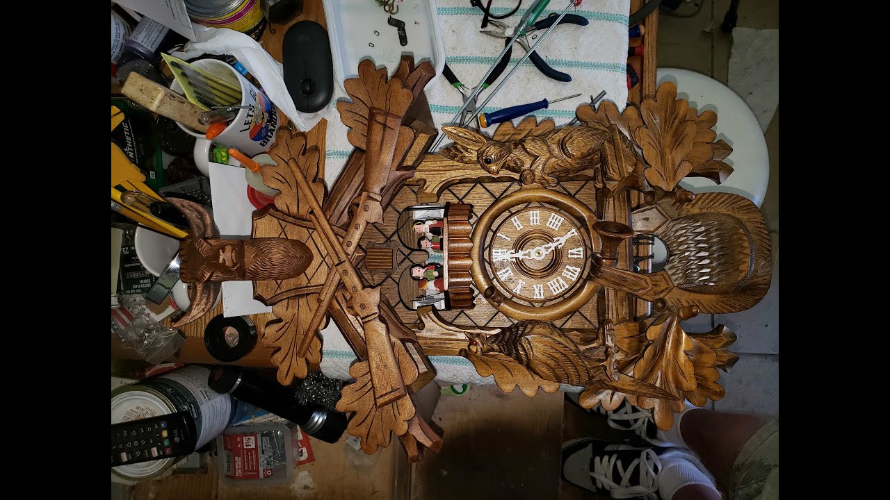 Part 2- Regula 25 Cuckoo Clock Repair and Timing
