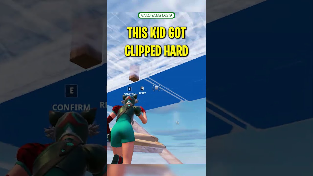 He got CLIPPED so hard... 😭