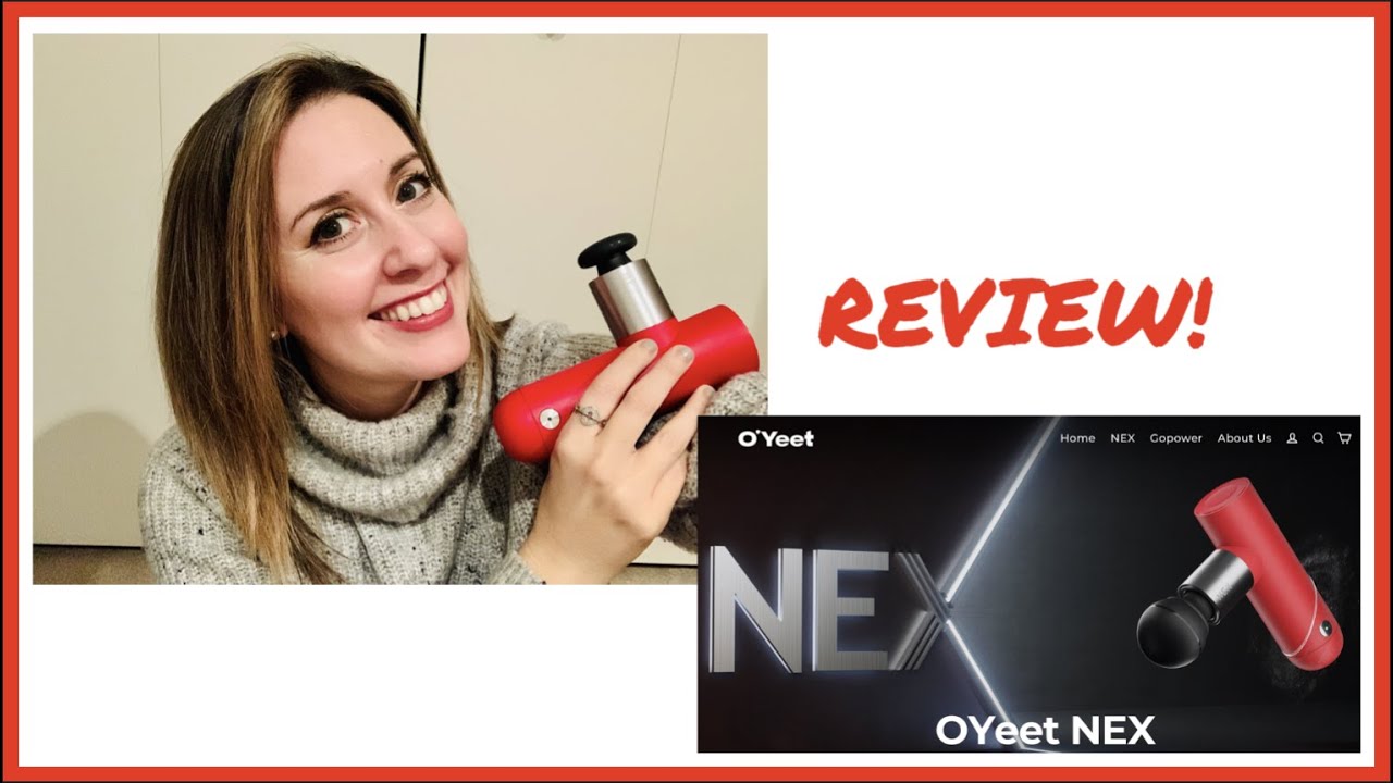 BEST PORTABLE MASSAGE GUN?!?!  OYeet NEX Massage Gun REVIEW!
