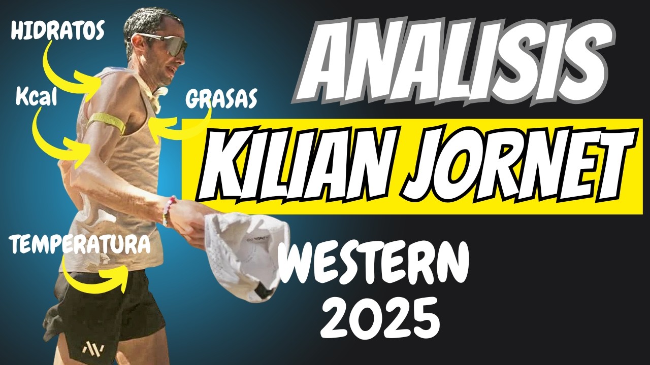 🤯Analizan a KILIAN JORNET en carrera y descubren esto🏔️ Western 2025: Calorías, hidratación, ritmos