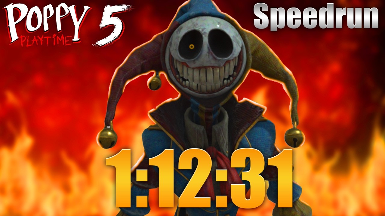 [WORLD RECORD] Poppy Playtime Chapter 5 Speedrun 1:12:31 (Glitchless)