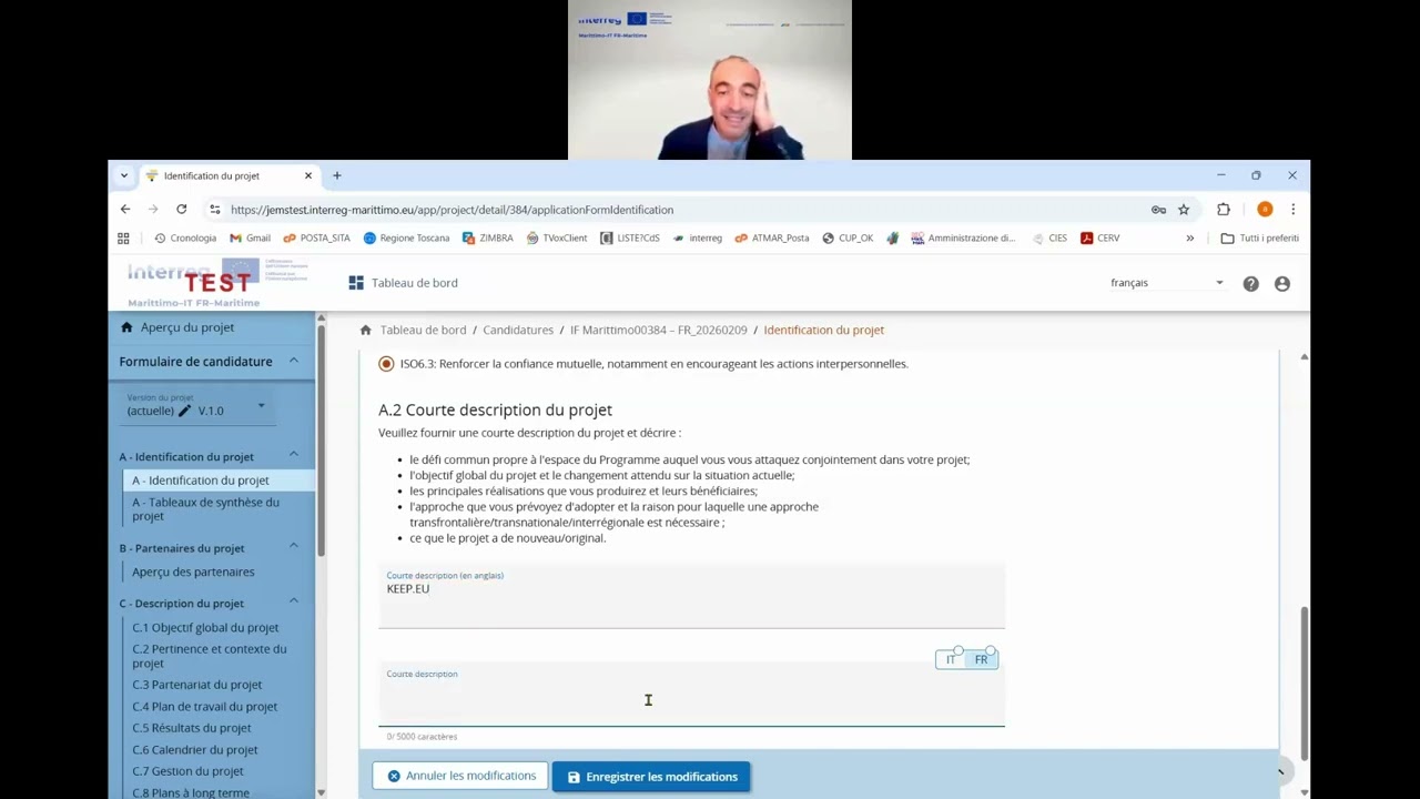 Deuxième webinaire IV Appel Petits projets