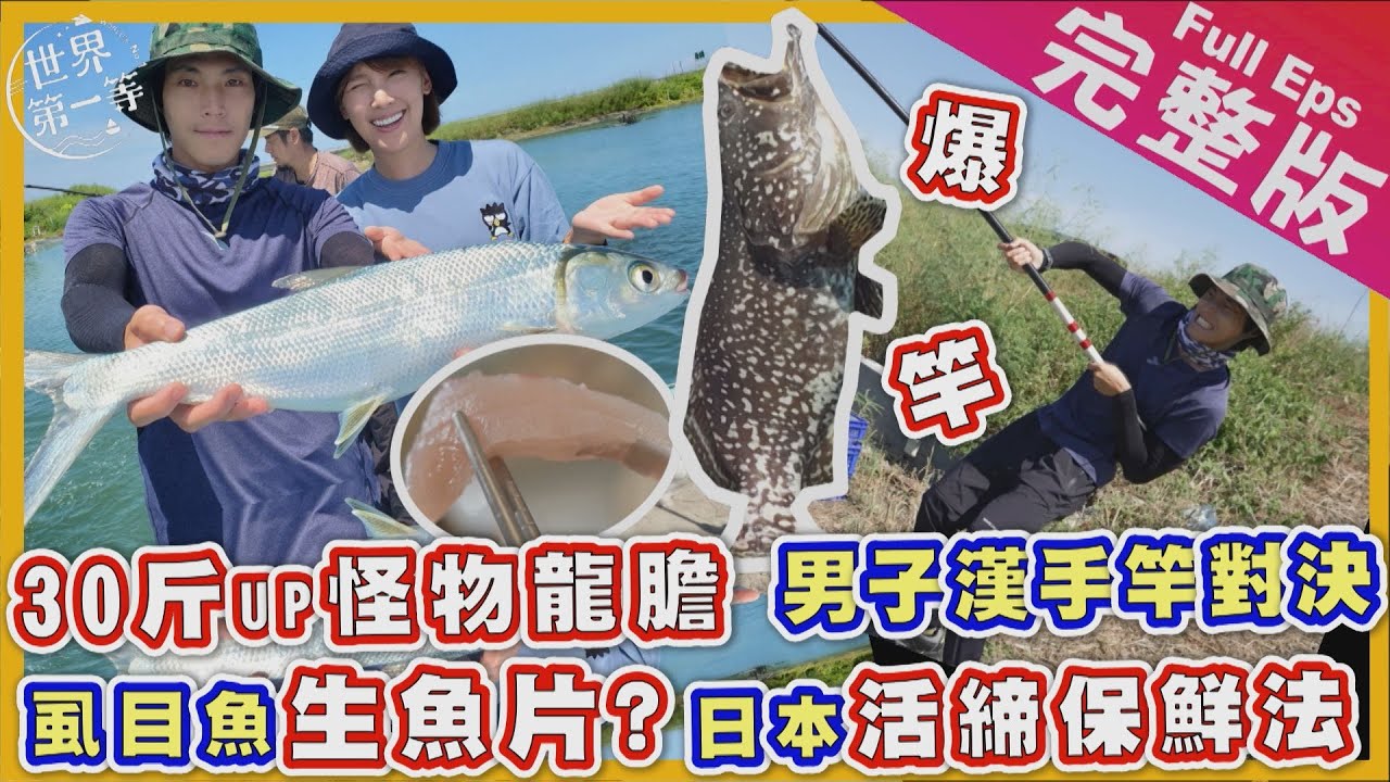 【南台灣】唐振剛 李懿  ｜拉巨物龍膽 活締處理 虱目魚生魚片/烤蚵吃到飽/野生粗白鰻/高雄經典白糖粿《世界第一等》瘋玩南臺灣 1066集完整版 Full EP.1066 EngSub