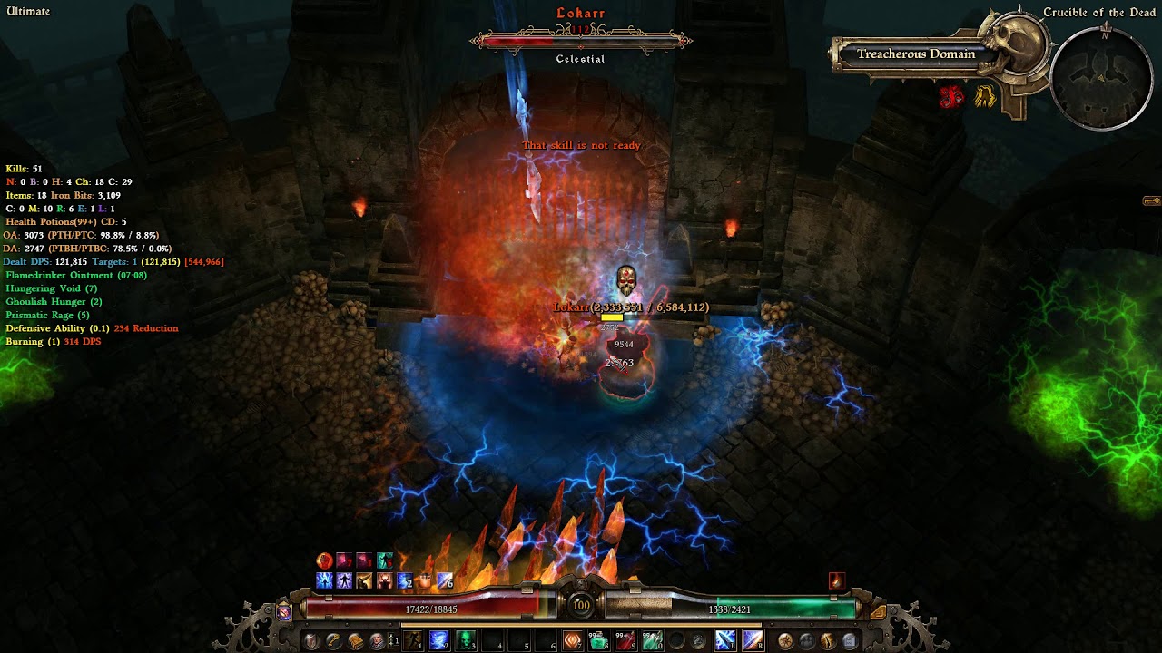 Ultos Warder vs Lokarr