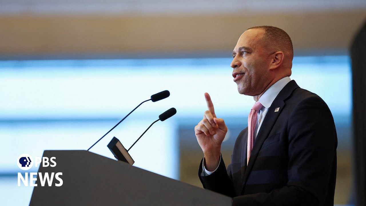 WATCH LIVE: Jeffries holds a news conference as Congress leaves Capitol Hill for the holidays