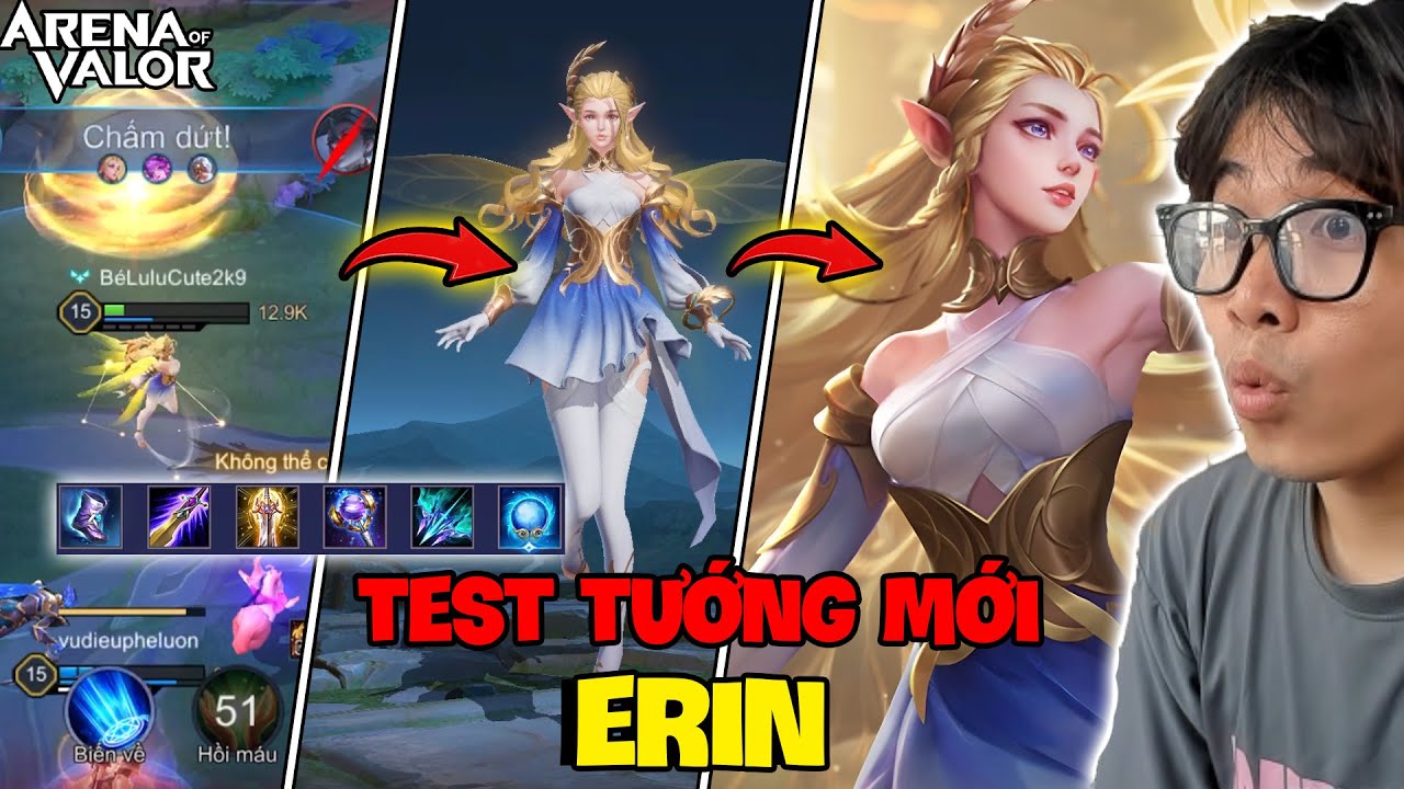 VUX TEST TƯỚNG MỚI ERIN LÊN ĐỒ KẾT HỢP DAME PHÉP, LẬT KÈO VỚI 12 KILL MÃN NHÃN