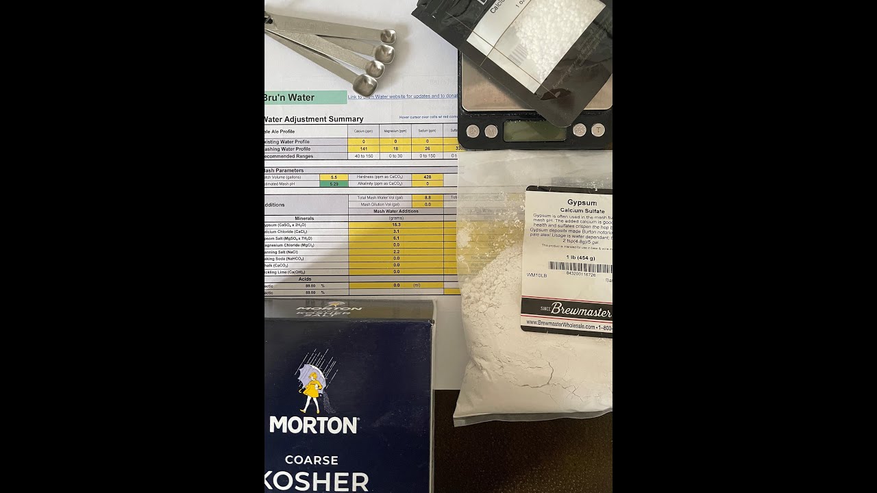 Build a Water Profile Part 2: Measuring Minerals for Double IPA Water Adjustment