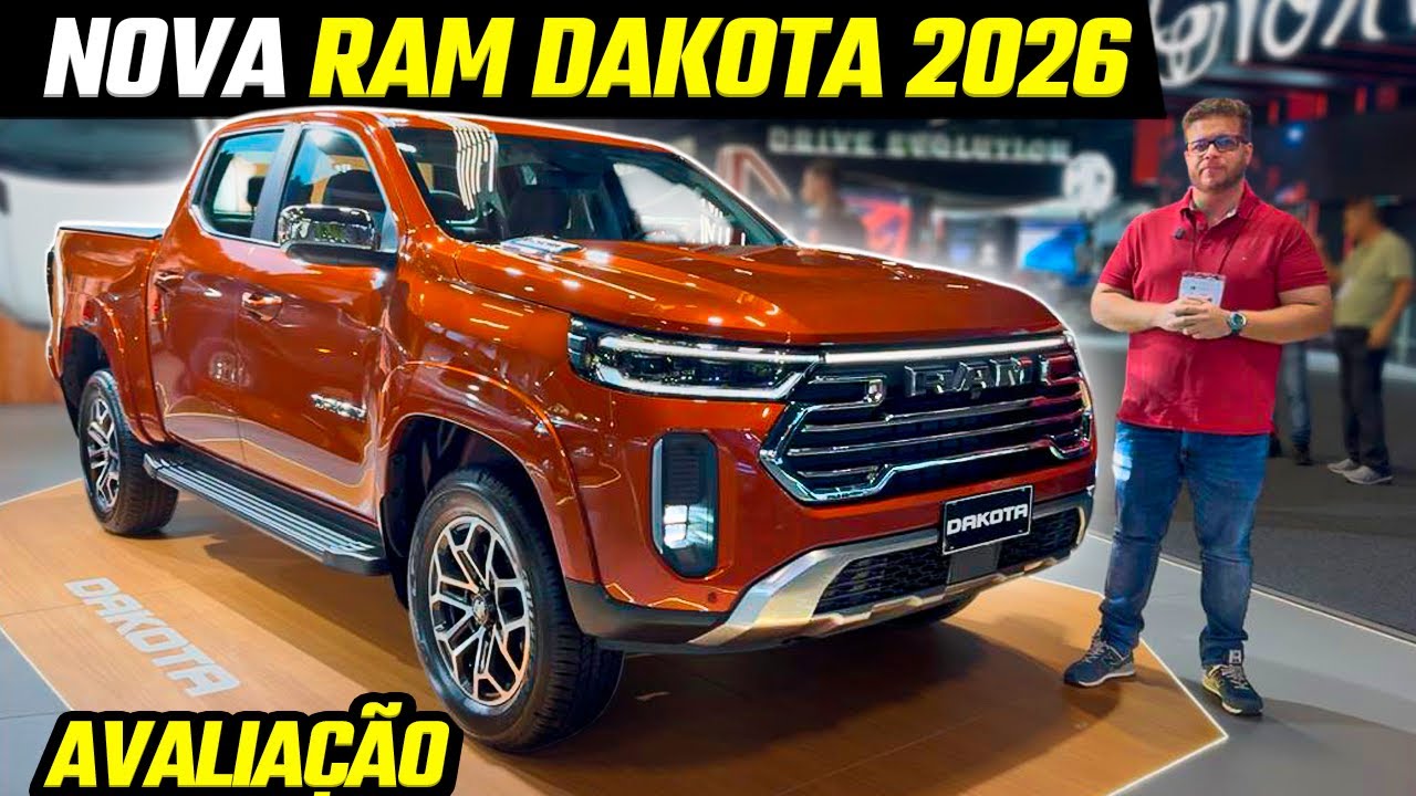 NOVA RAM DAKOTA 2026 - TUDO O QUE NÃO TE MOSTRARAM!