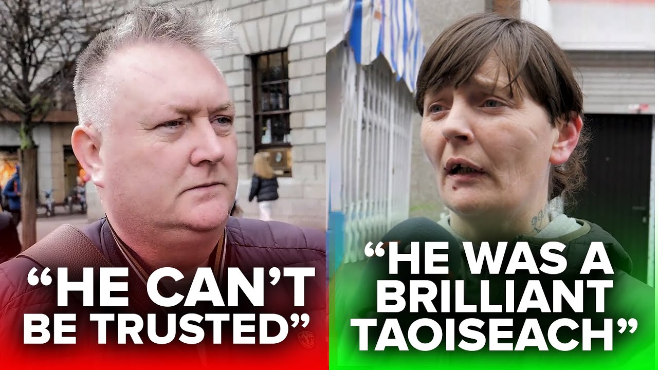"Would you vote for Bertie Ahern for president?": Irish people react