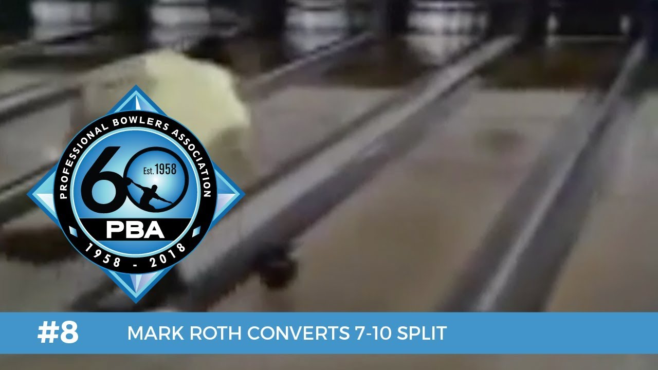 PBA 60th Anniversary Most Memorable Moments #8 - Mark Roth Converts 7-10 Split