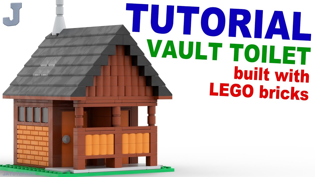 LEGO Vault Toilet How To Tutorial