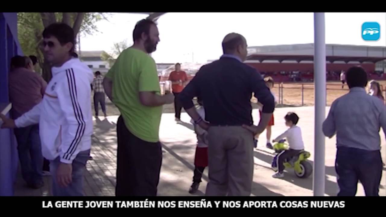 El candidato del PP de Pozuelo de Cva COPIA su vídeo presentación