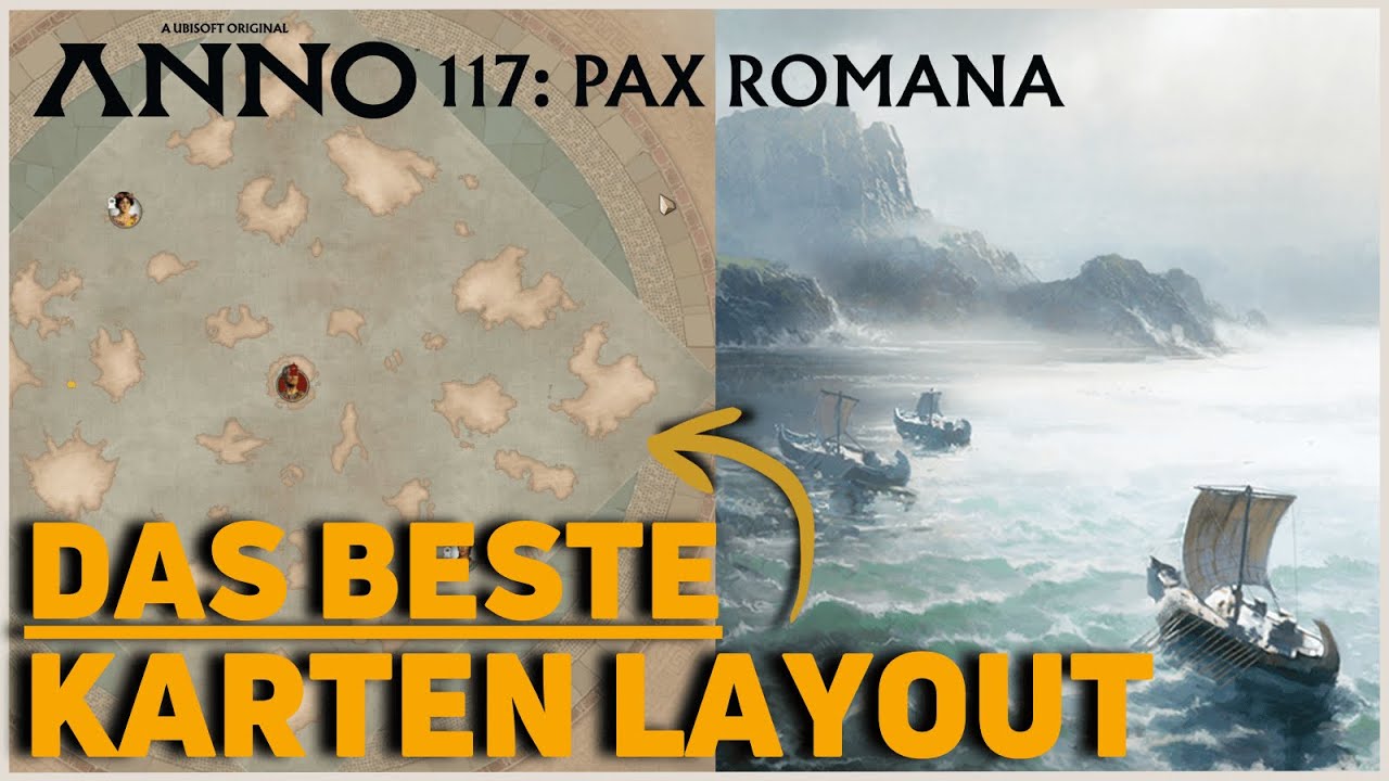 Das Beste Karten Layout in Anno 117 Pax Romana!