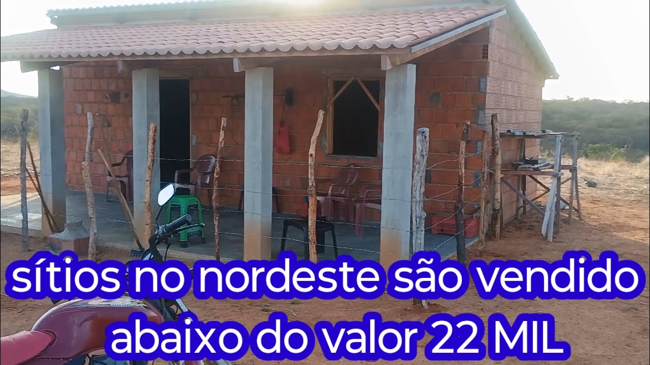 Sítios no nordeste estão sendo vendidos abaixo dos valores +fogo de broca