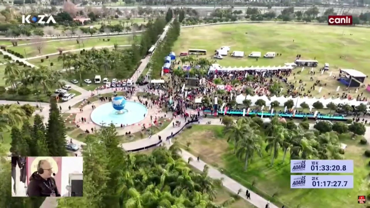 CANLI | 15. Uluslararası Adana Kurtuluş Yarı Maratonu