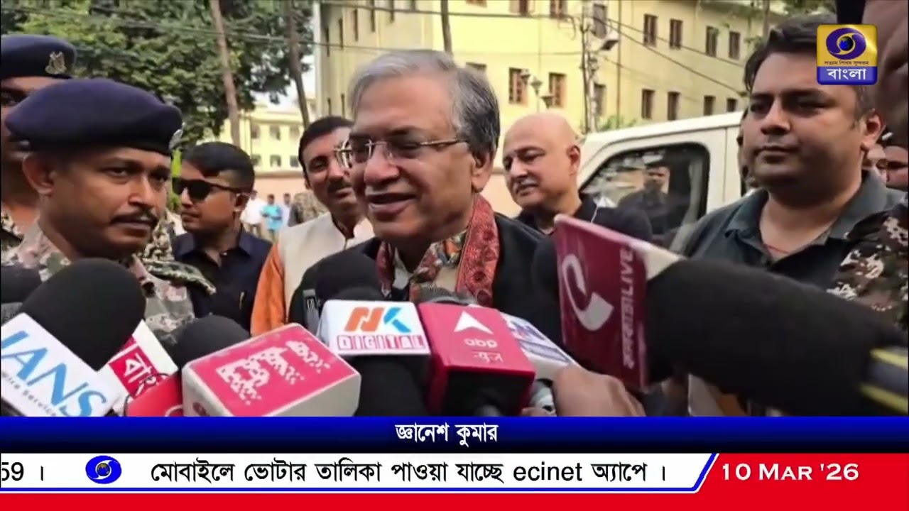পশ্চিমবঙ্গে নির্বাচন হিংসা ও ভয়মুক্ত হবে, আশ্বাস মুখ্য নির্বাচন কমিশনার জ্ঞানেশ কুমারের
