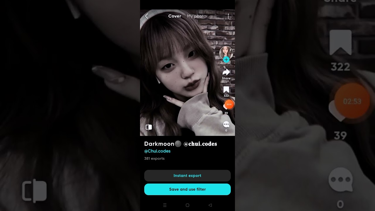 how to use polar effects and filter editor app in android phone