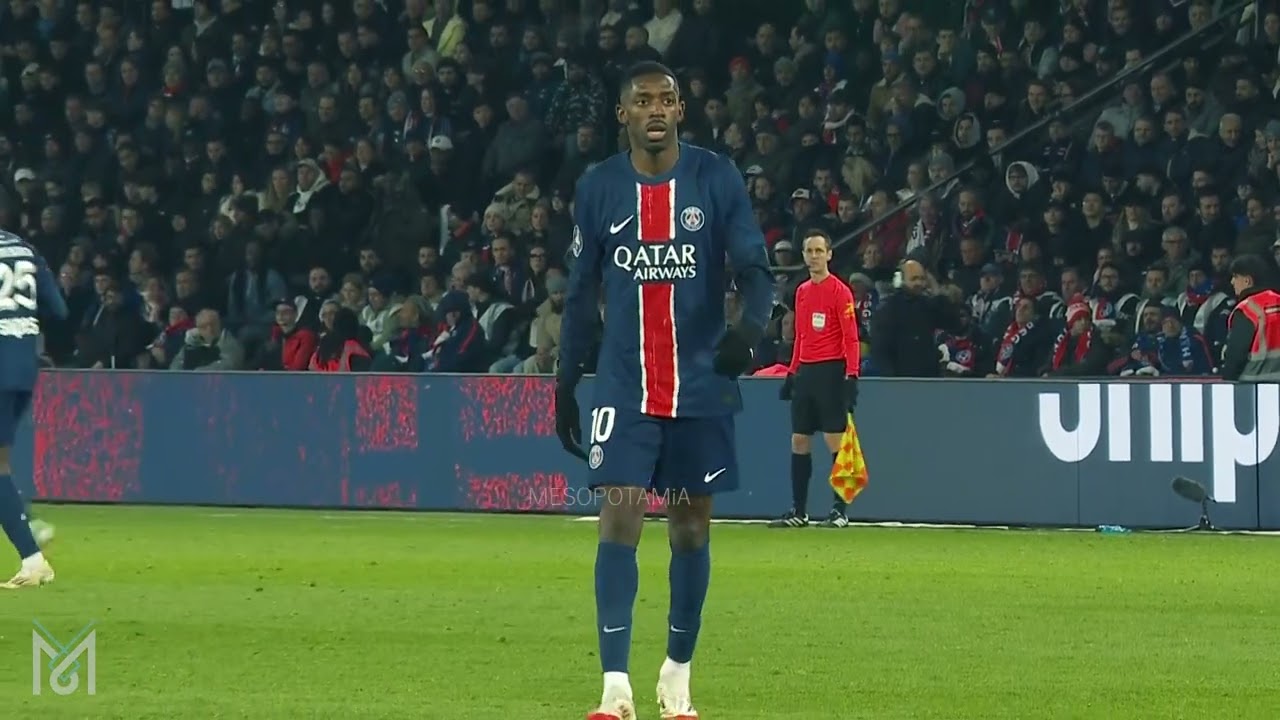 Dembélé reactions vs Marseille