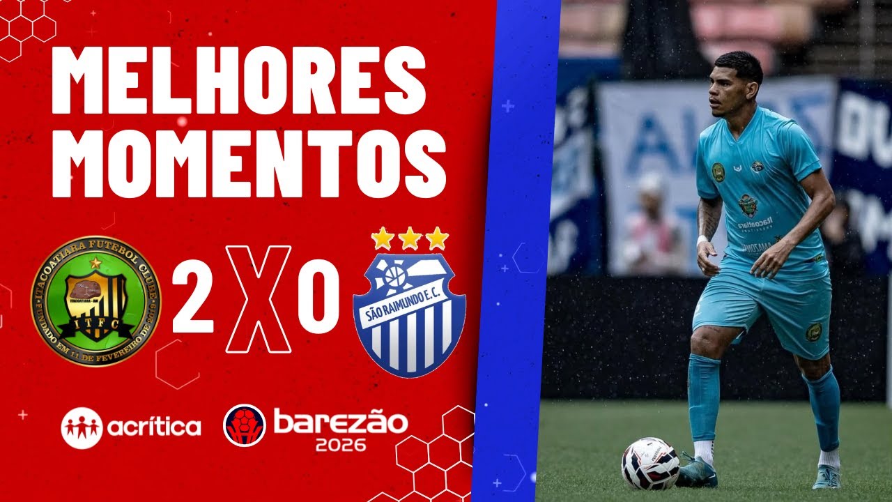 BAREZÃO 2026: ITACOATIARA F.C X SÃO RAIMUNDO E.C | MELHORES MOMENTOS