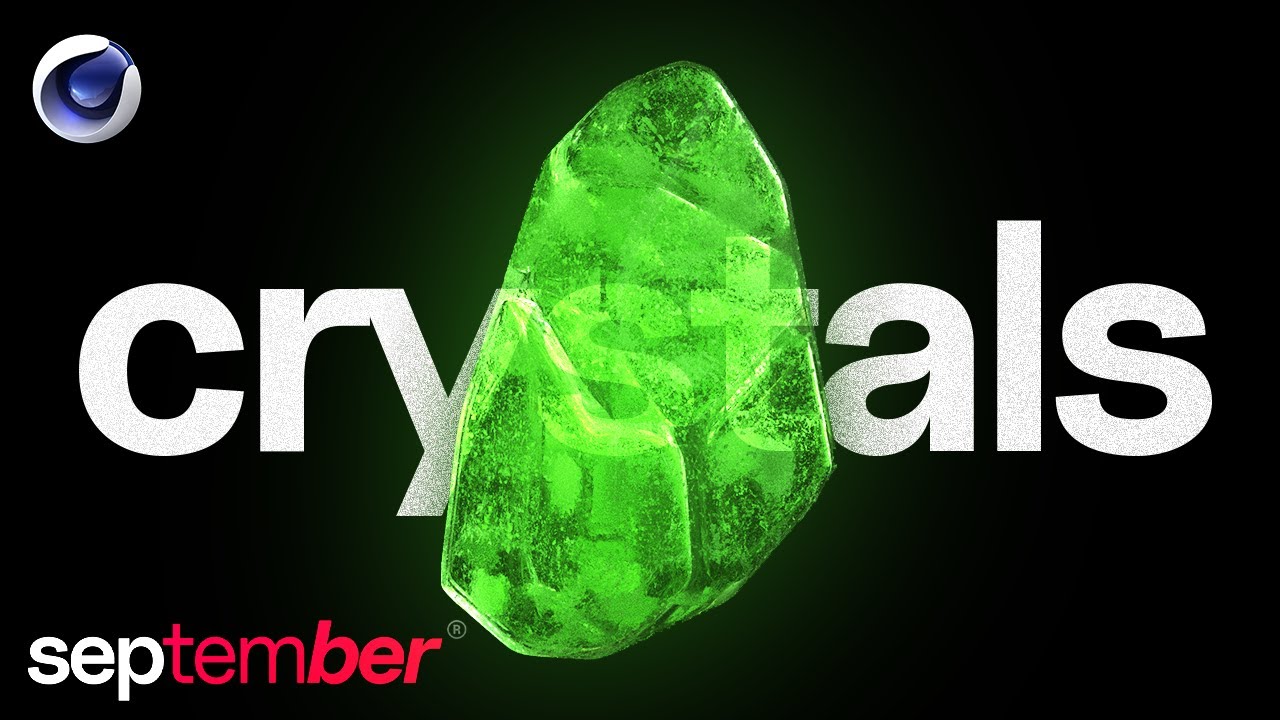 Guide to CRYSTALS in Cinema 4D and Octane │ september ®