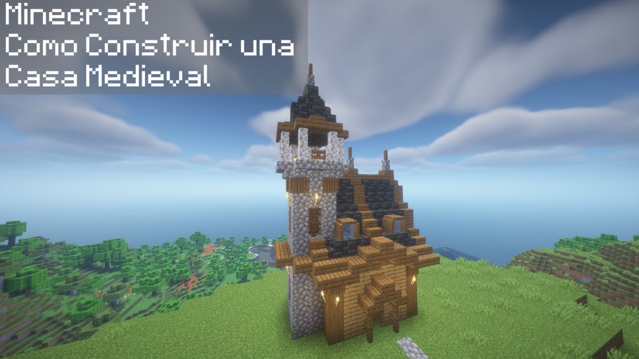 Minecraft: Como construir una casa medieval
