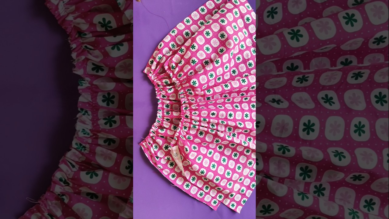 How to make pleats or gathers very easily 